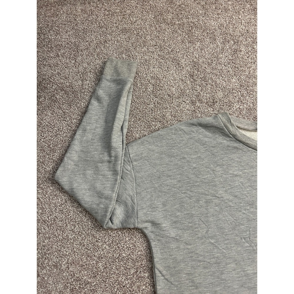 Chic New Look Layered Sweatshirt Womens 8 Grey Excellent 2-in-1 Shirt Pullover